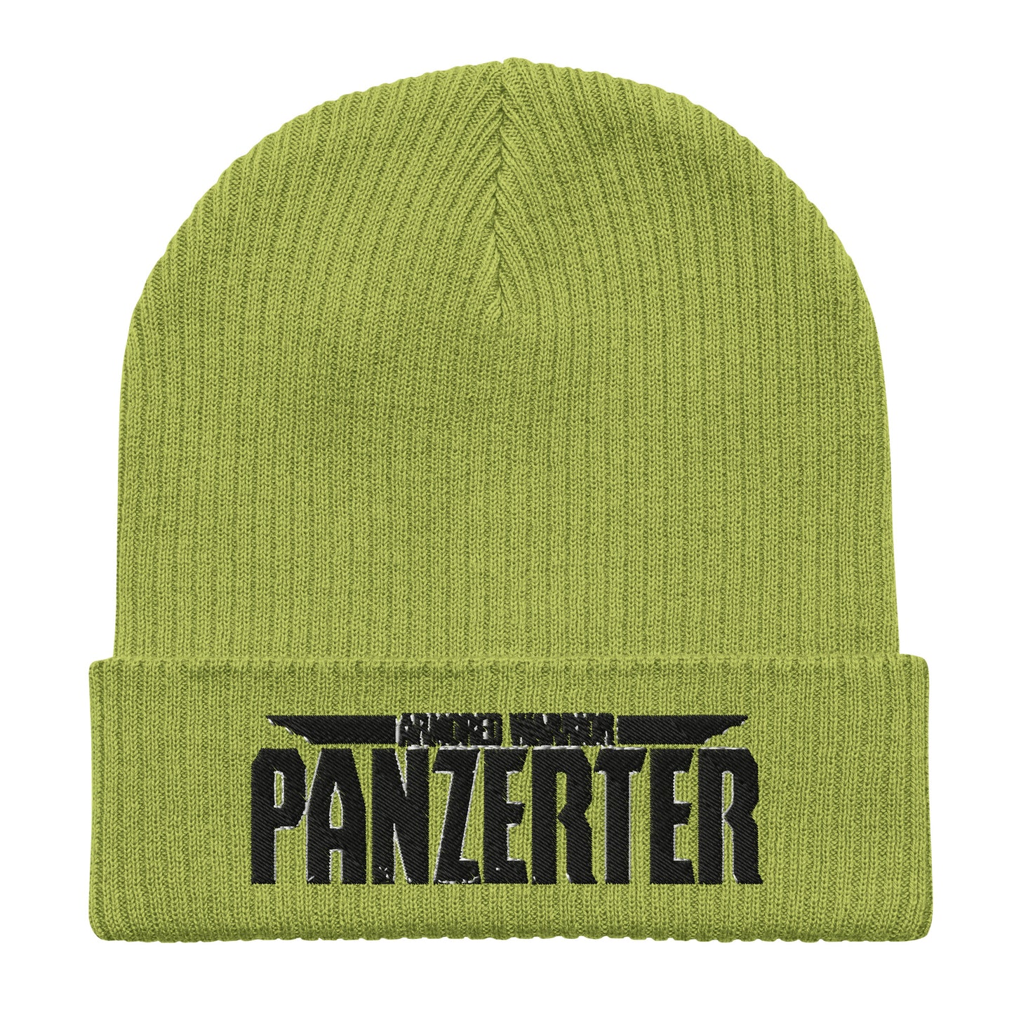 Organic ribbed beanie