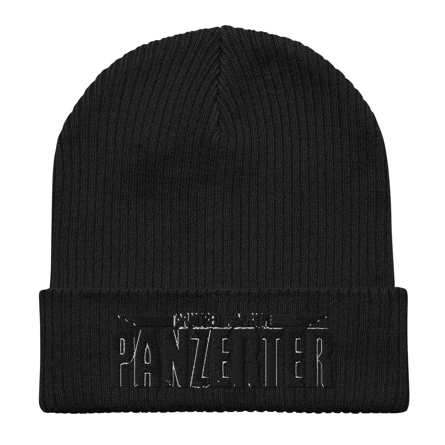Organic ribbed beanie
